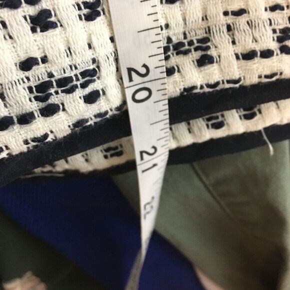 Ann Taylor Skirt Womens Sz 2 White Black Tweed Boucle Knee Length Pencil Lined - Picture 6 of 12